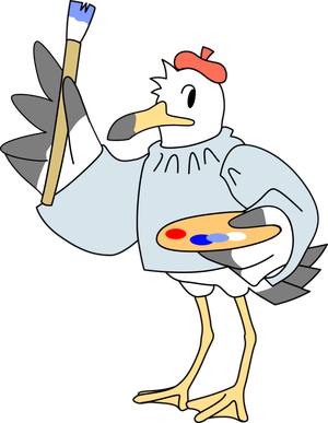 メルヴィン・加茂　図形描画の絵