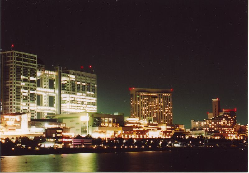 お台場海浜公園夜景